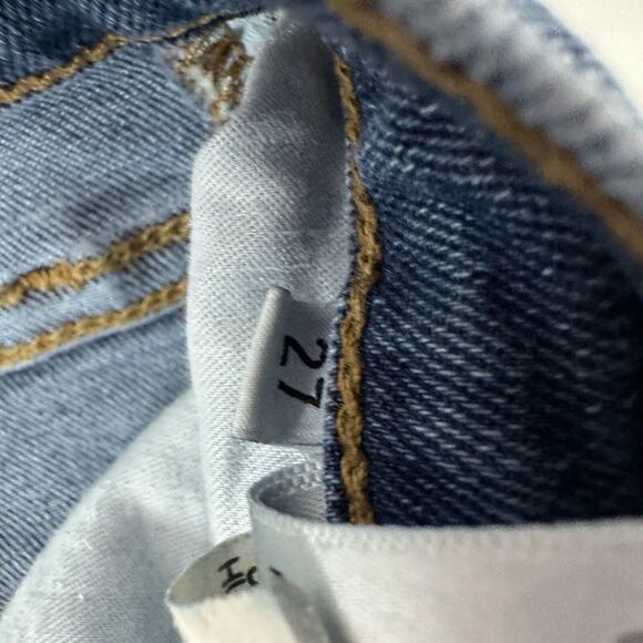 Hudson Jeans Womens 27 Blue Blair Super Skinny Stretch Mid Rise Casual Preppy - Picture 10 of 15